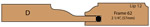 Allstyle Cabinet Door : cutaway of Tait cabinet door